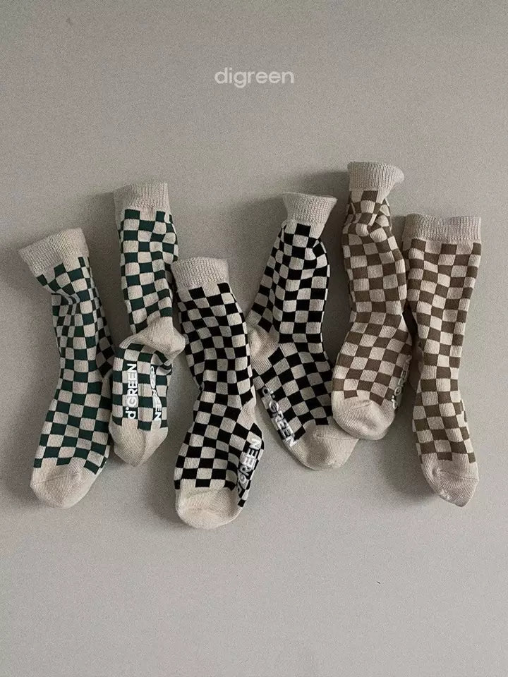 Digreen Checkerboard Sock 3 Pack