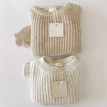 Load image into Gallery viewer, OAT Children ‘Oat Fleck’ Chunky Sweater
