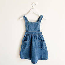 Load image into Gallery viewer, Lola Denim Pinafore Dress

